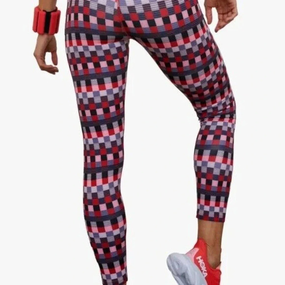 NWOT Free People FP Movement Ashford Lose Control Leggings Size XS Plaid - Picture 4 of 13